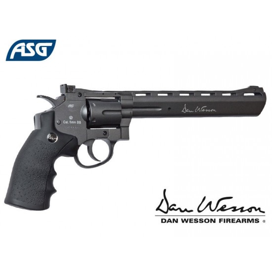 Dan Wesson Revolver 6" Black 4.5mm BB