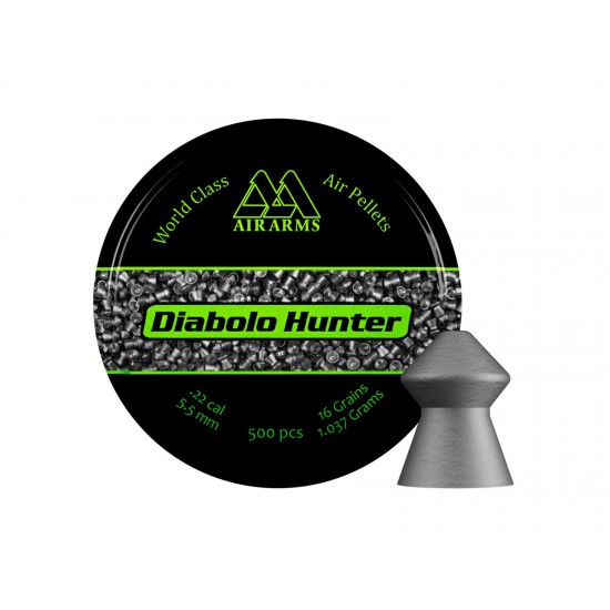 Air Arms Diabolo Hunter .22 - Air gun pellets supplied by DAI Leisure