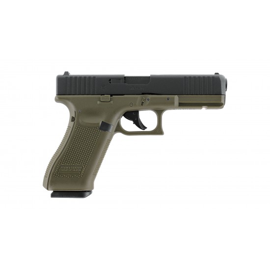 Umarex Glock 17 Gen 5 Battlefield Green - Air pistols supplied by DAI Leisure