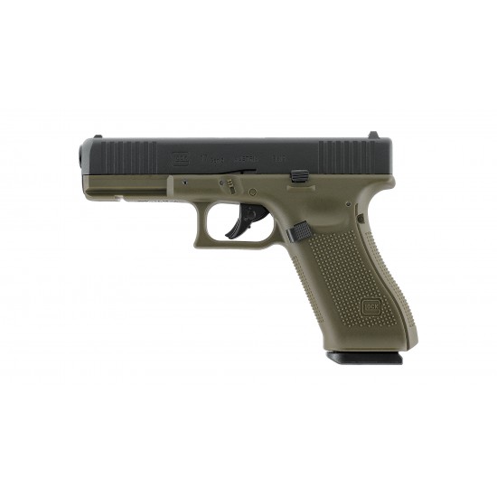 Umarex Glock 17 Gen 5 Battlefield Green - Air pistols supplied by DAI Leisure