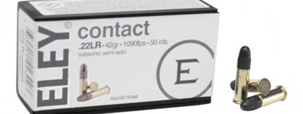 CCI Standard Vs. ELEY Contact