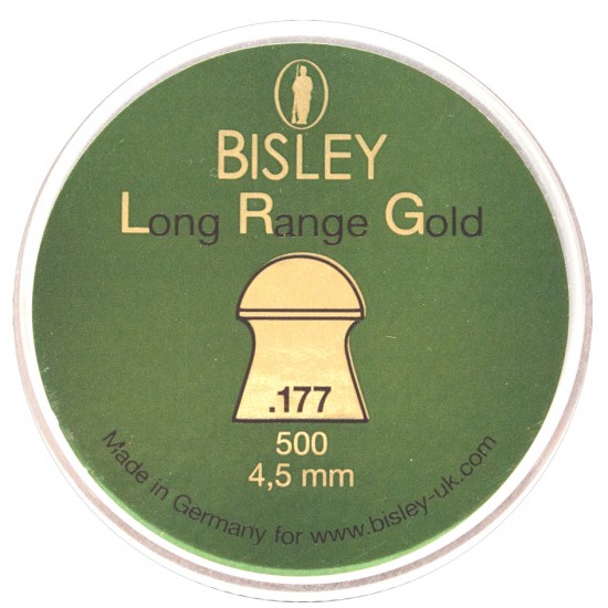 Bisley Long Range Gold .177 - Air gun pellets supplied by DAI Leisure