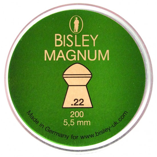 Bisley Magnum .22 - Air gun pellets supplied by DAI Leisure