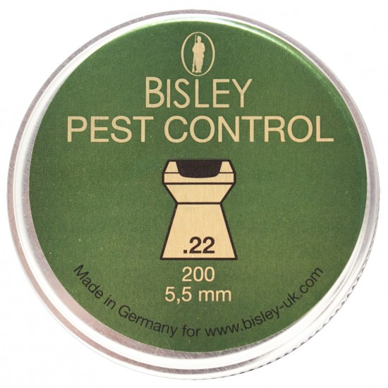 Bisley Pest Control .22 - Air gun pellets supplied by DAI Leisure