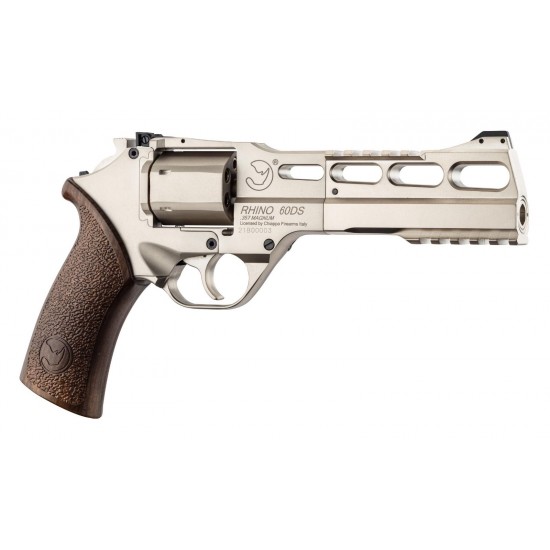 Chiappa Rhino 60DS 4.5mm Nickel - Air pistols supplied by DAI Leisure