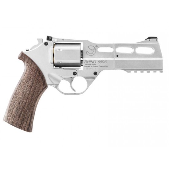 Chiappa Rhino 50DS CO2 .357 Magnum Revolver - Silver