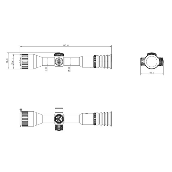 HikMicro NEOS NE25 Thermal Scope