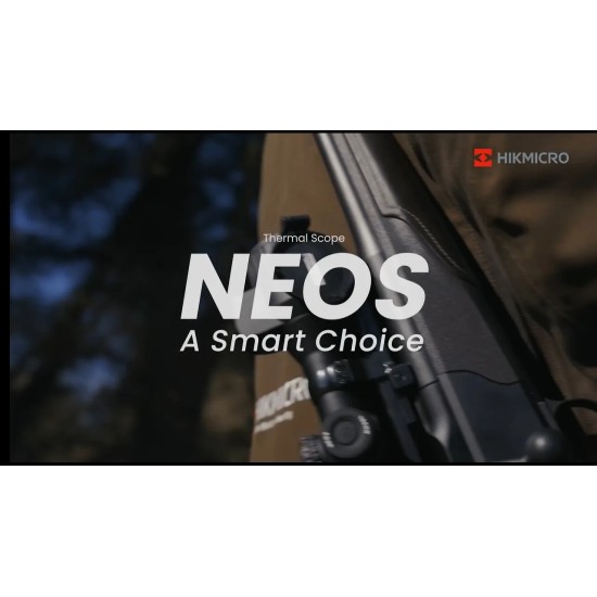 HIKMICRO NEOS NH25L Thermal Scope with Built-in Laser Rangefinder