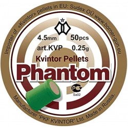 Kvintor Phantom .177 / 4.5mm Sonic Big Bang pellets Kvintor Phantom .177 / 4.5mm Sonic Big Bang pellets
