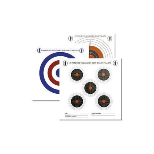 Bisley 17cm Standard Five Targets Grade 2