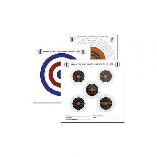 Bisley 17cm Standard Five Targets Grade 2