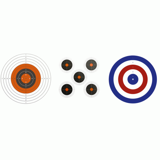 Bisley 17cm Standard Grade 2 Targets 