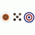 Bisley 17cm Standard Grade 2 Targets 