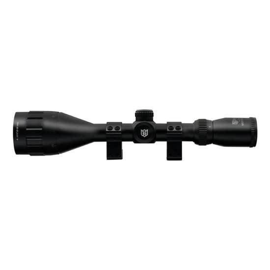 Nikko Stirling MountMaster AO illuminated Half Mil Dot Reticle 4-16x50