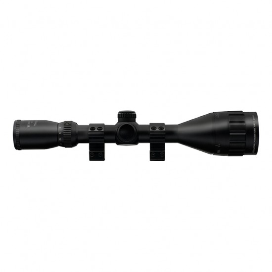 Nikko Stirling MountMaster AO illuminated Half Mil Dot Reticle 4-16x50