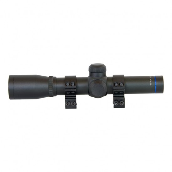 C-More X10 Rifle Scope illuminated Half Mil Dot Reticle 1-10x24