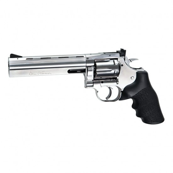 Dan Wesson 715 6" Silver 4.5mm BB