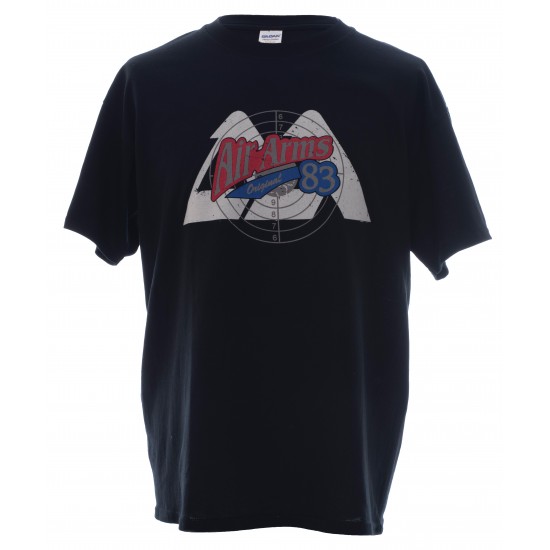 Air arms Tee Shirt Original 83 Mens Black Air arms Tee Shirt Original 83 Mens Black
