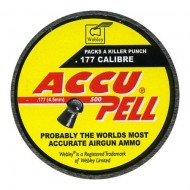 Webley Accupell .177 Pellets x 500 Webley Accupell .177 Pellets x 500