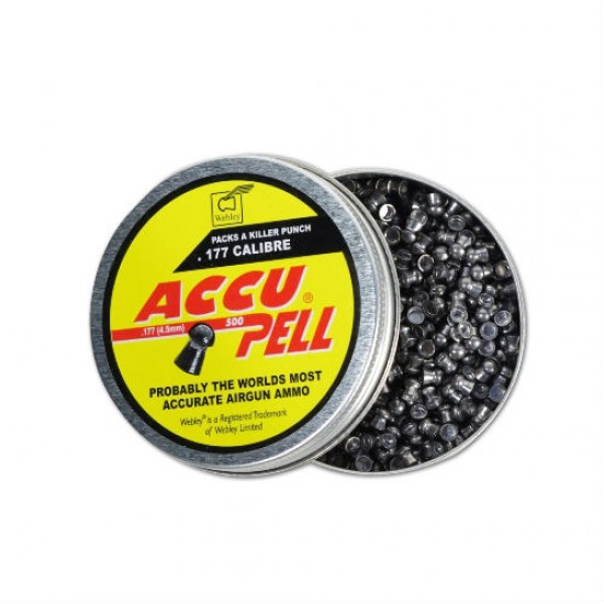 Webley Accupell .177 Pellets x 500