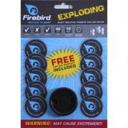 Air Flash Quiet Firebird Targets Pack of 10 Air Flash Quiet Firebird Targets Pack of 10