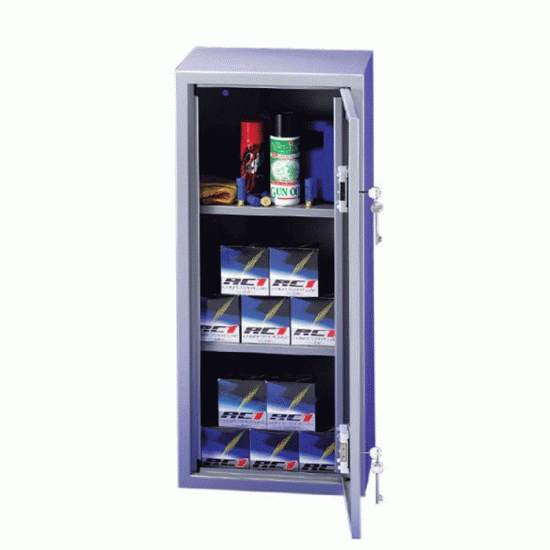 Brattonsound Bult storage gun Cabinet with two shelves