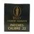Cleaning Patches by Bisley .22 cal