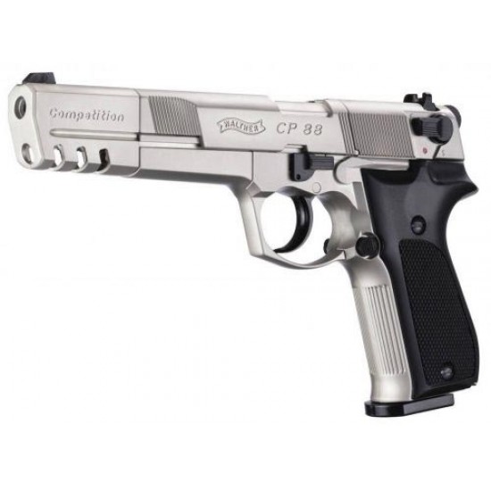 Umarex Walther CP88 Competition Nickel - Air Pistols supplied by DAI Leisure