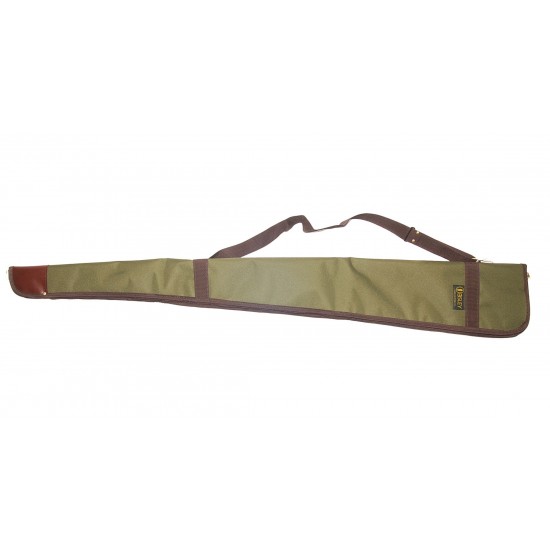 Bisley Green Canvas Shotgun Long Covers