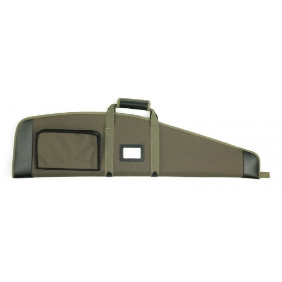 BSA Green Polytwill Gunbag with pocket