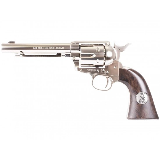 Colt John Wayne Nickel Finish .177 Pellet CO2 Revolver