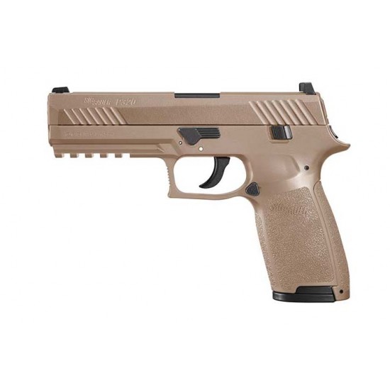Sig Sauer P320 Coyote Tan CO2 Pellet - CO2 Air pistols supplied by DAI Leisure