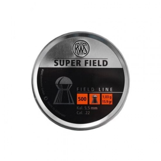 RWS Superfield .22 (5.52) Pellets x 500