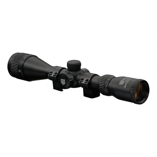 Nikko Stirling MountMaster AO Illuminated illuminated Half Mil Dot Reticle 3-9x40