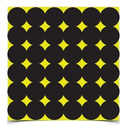 Shoot-N-C Targets 1 inch pack of 432 Shoot-N-C Targets 1 inch pack of 432