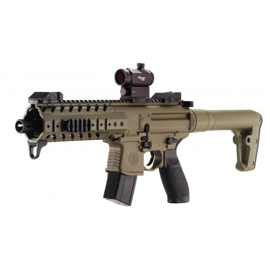 Sig Sauer MPX FDE with Red Dot