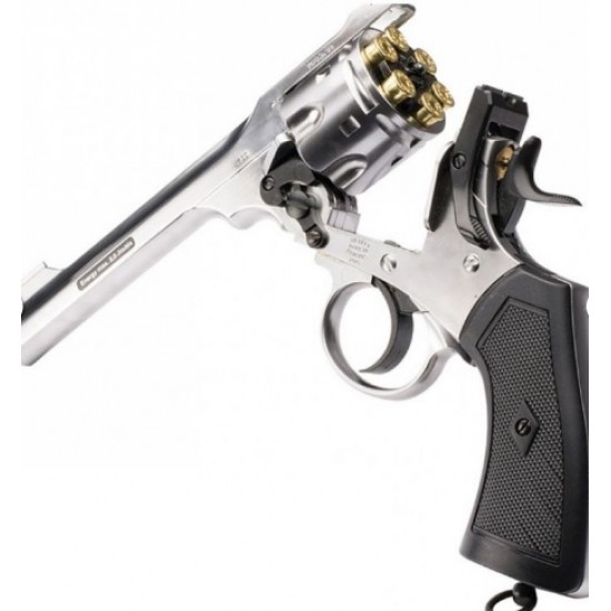 Webley .455 MkVI Service Revolver Exhibition Finish .177 Rifled Barrel Webley .455 MkVI Service Revolver Exhibition Finish .177 Rifled Barrel