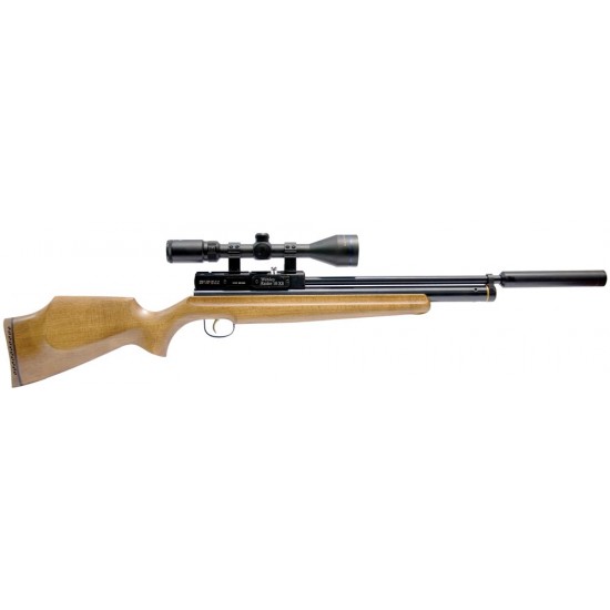 Webley Raider 10 XS PCP 10 Shot Air Rifle Wooden Stock