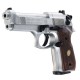 Umarex Beretta M92 FS Nickel with Wooden Grip Umarex Beretta M92 FS Nickel with Wooden Grip