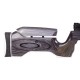 RAW HM1000X Black Laminate - PCP air rifle supplied by DAI Leisure