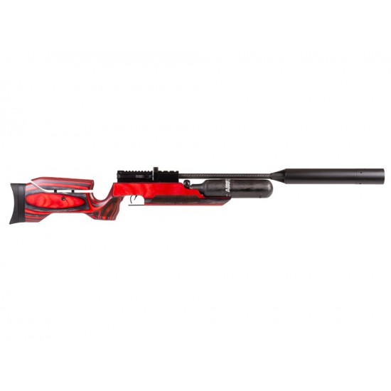 RAW HM1000 X Red Laminate - PCP Air rifles supplied by DAI Leisure